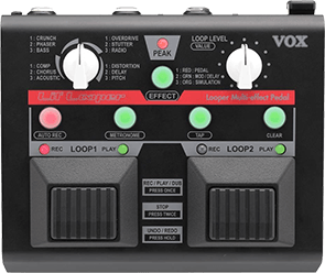 VOX VLL1 Guitar Looper Multi-Effect Pedal