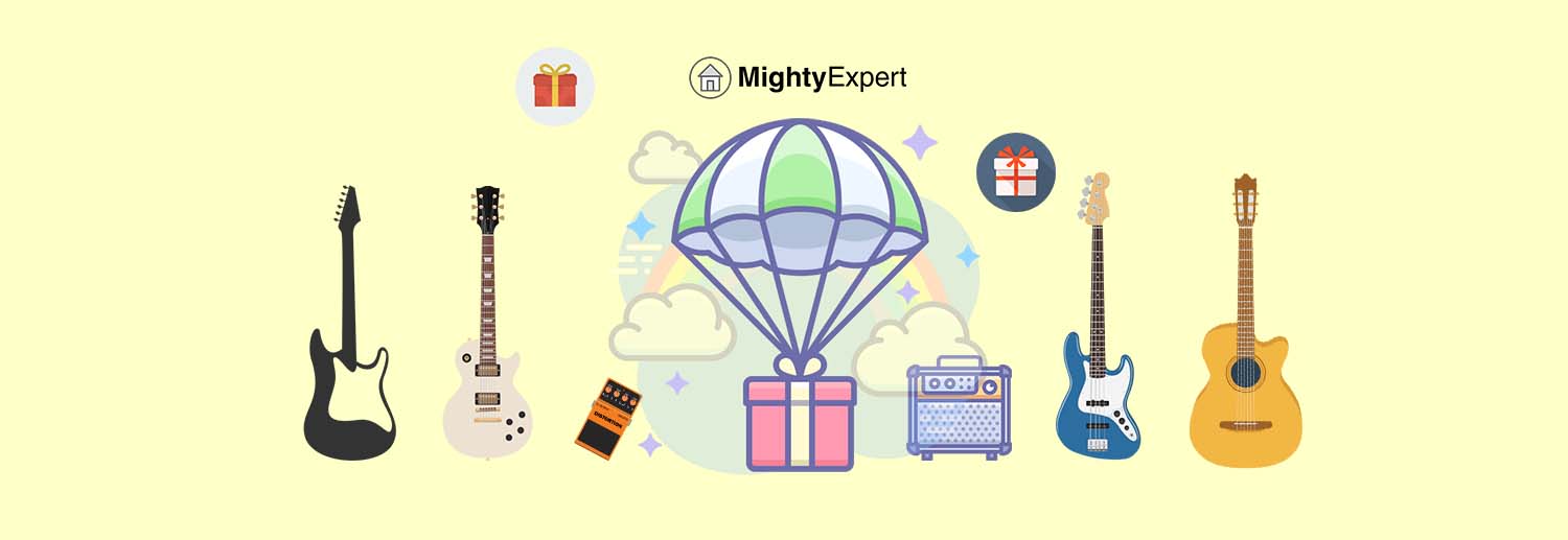 Gifts for Guitar Players - Featured Image MightyExpert
