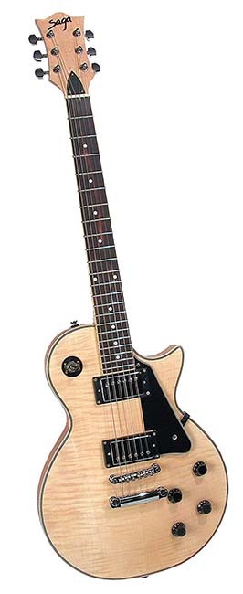 Saga LC-10 Deluxe Electric Guitar Kit (Assembled)